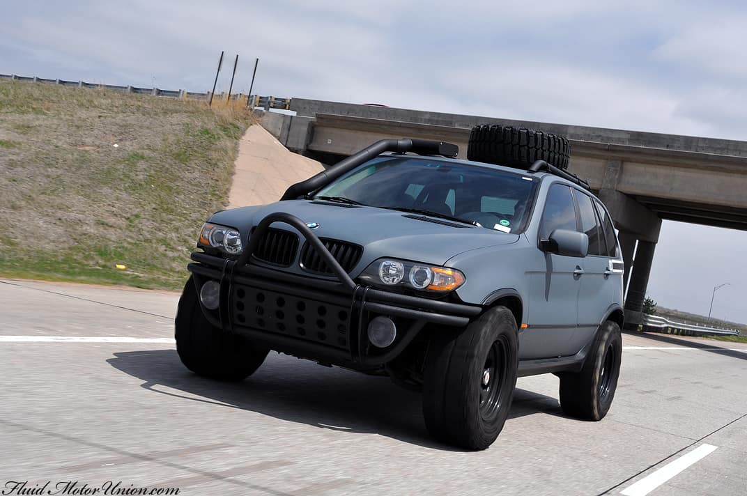 BMW X5 E53 Off-Road Build With A Snorkel Rides High On All-Terrain Tires