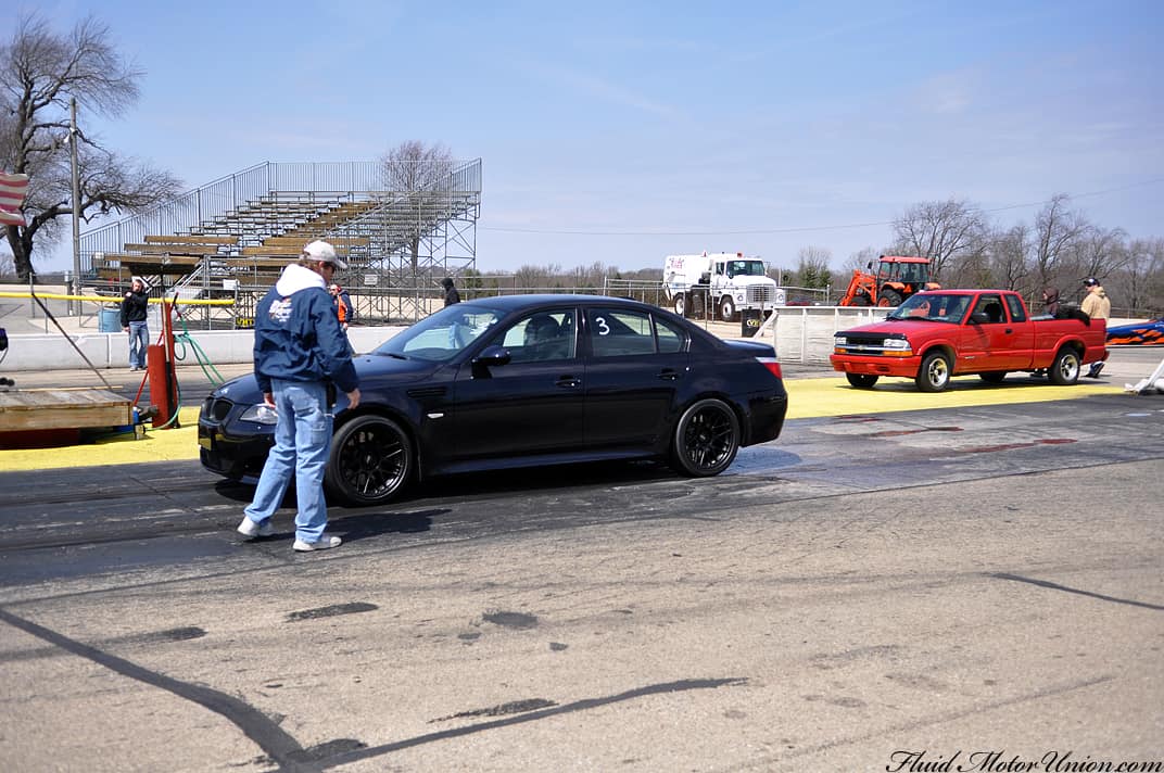 Drag racing bmw m5 e60 tuned #6